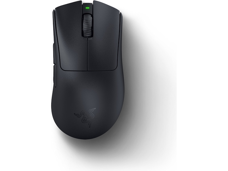 Razer DeathAdder V3 Pro + HyperPolling Wireless Dongle (sort) Gamingmus