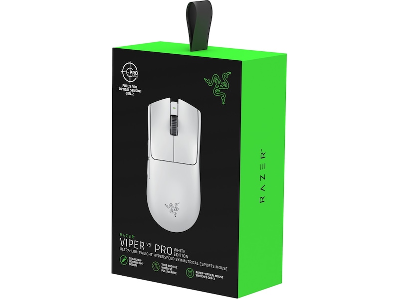 Razer Viper V3 Pro Wireless Esports gaming mus (hvid) Gamingmus