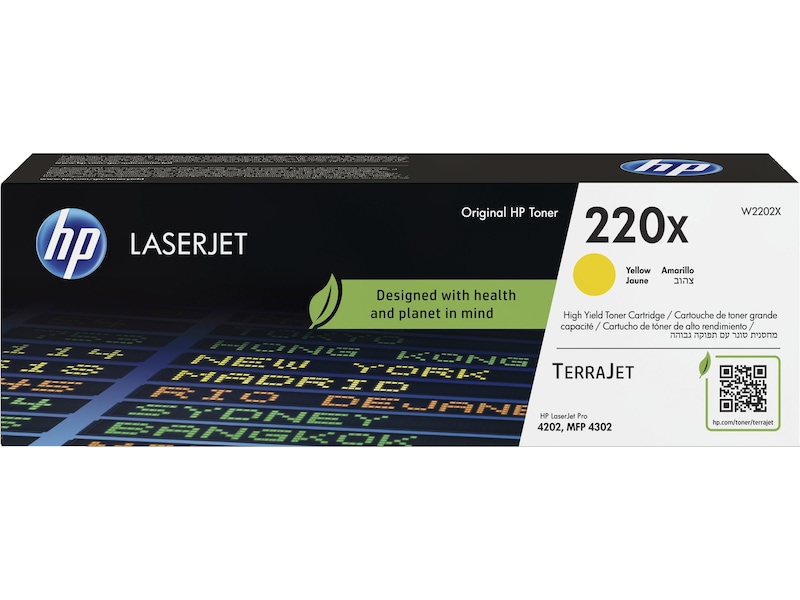 HP Toner 220X Gul Laser Toner