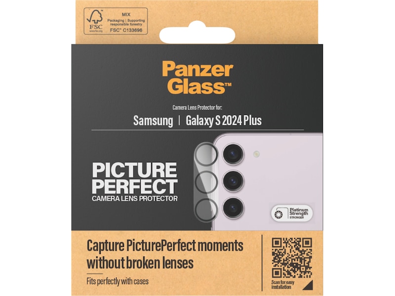 PanzerGlass Galaxy S24+ PicturePerfect Linsebeskytter Skærmbeskyttelse mobiltelefon