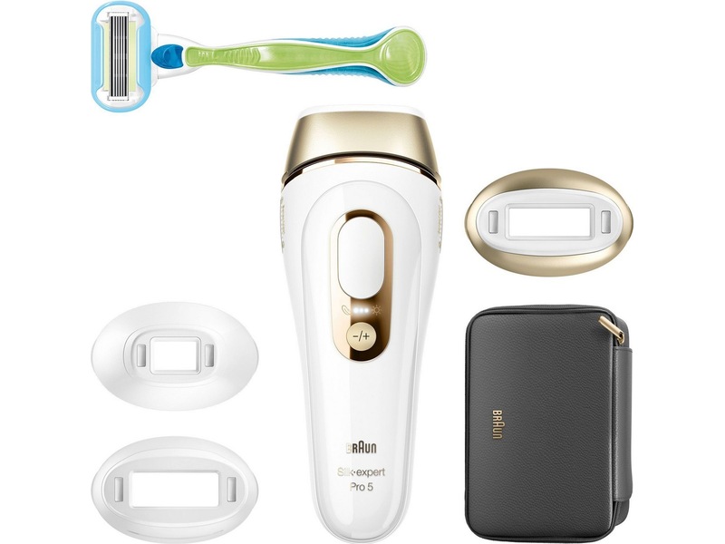 Braun IPL Silk·expert Pro 5 PL5242 (hvid/guld) Epilator & IPL-hårfjerning