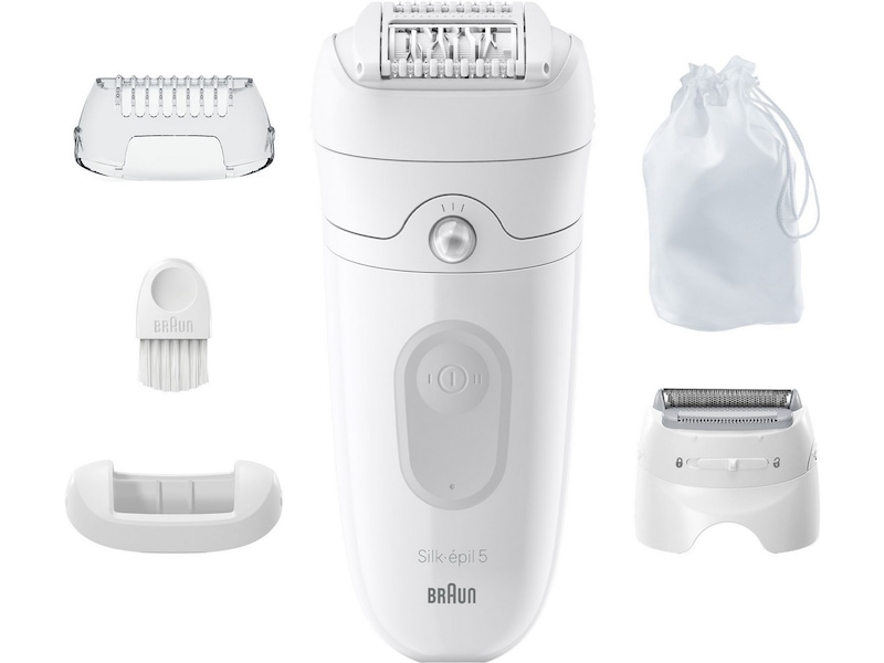 Braun Silk-épil 5 Epilator SE5-041 (hvid/grå) Epilator & IPL-hårfjerning