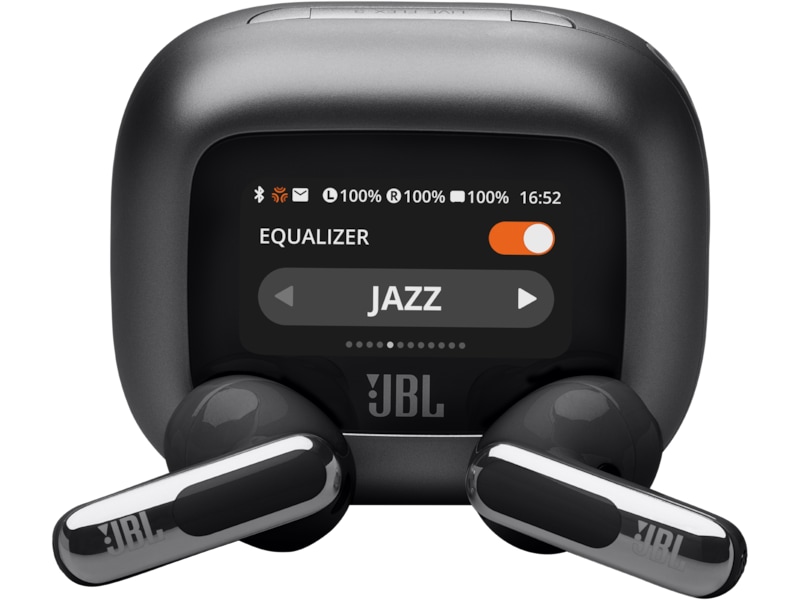 JBL LIVE FLEX 3 Trådløse Høretelefoner, Earbuds (Sort) In-ear høretelefoner