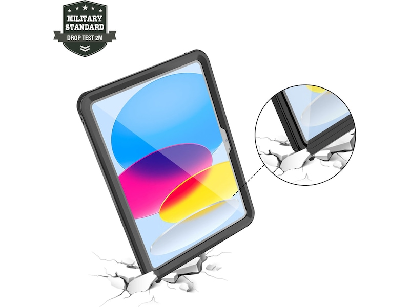 4smarts iPad 10,9" Active Pro Rugged Stark Cover (sort) Cover til tablet