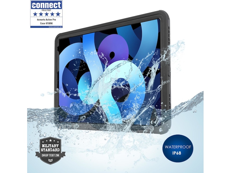 4smarts iPad 10,9" Active Pro Rugged Stark Cover (sort) Cover til tablet