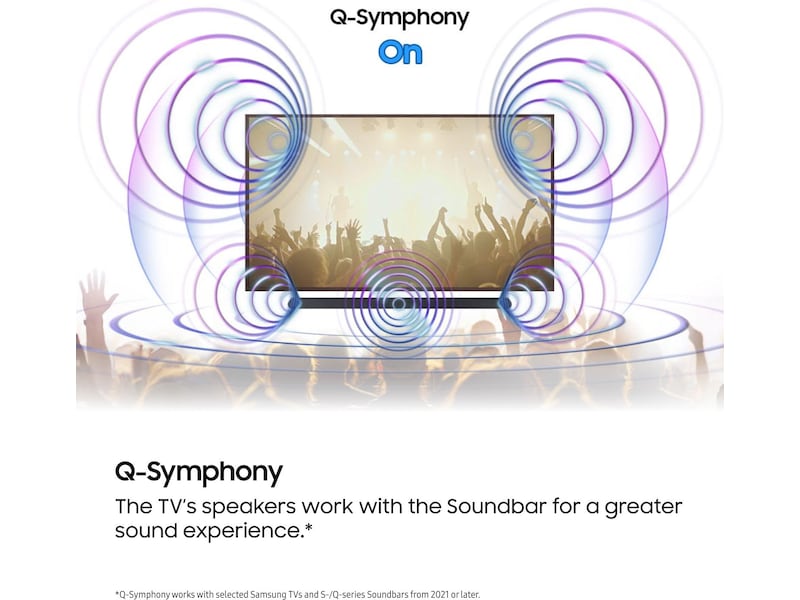 Samsung HW-S710D soundbar med subwoofer (sort) Soundbars