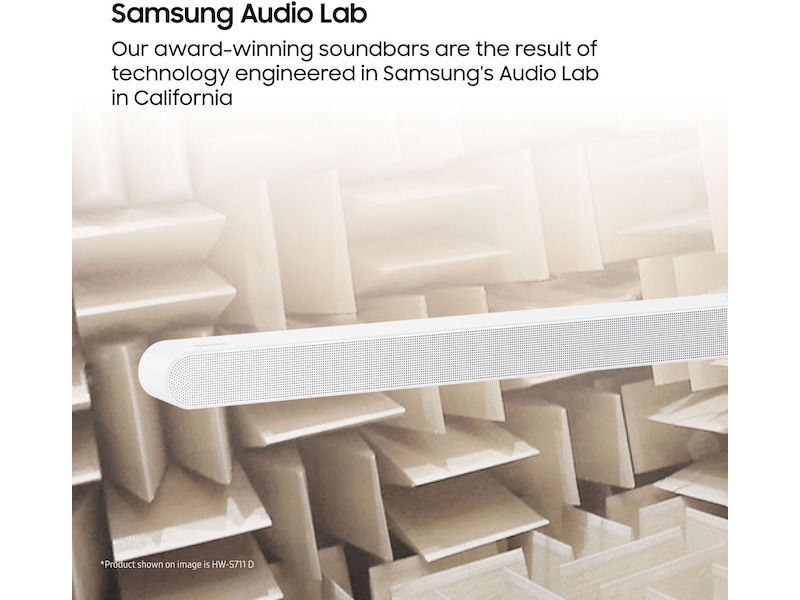 Samsung HW-S711D soundbar med subwoofer (hvid) Soundbars