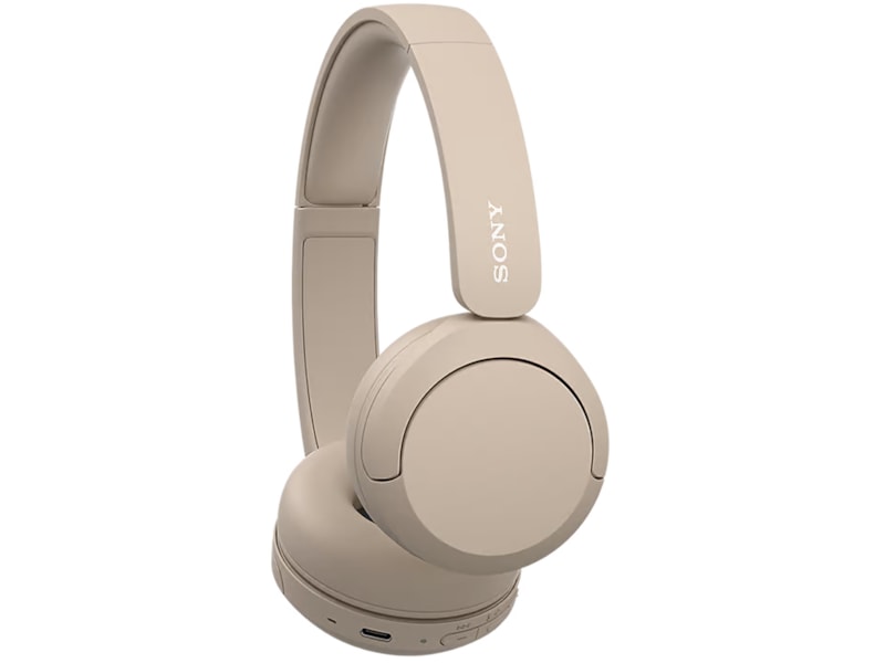 Sony WH-CH520 trådløse hovedtelefoner, On-Ear (beige) Høretelefoner