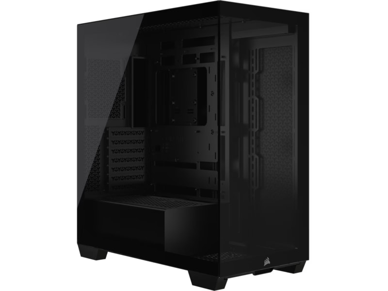 Corsair 3500X Tempered Glass Mid-Tower (sort) Midi Tower
