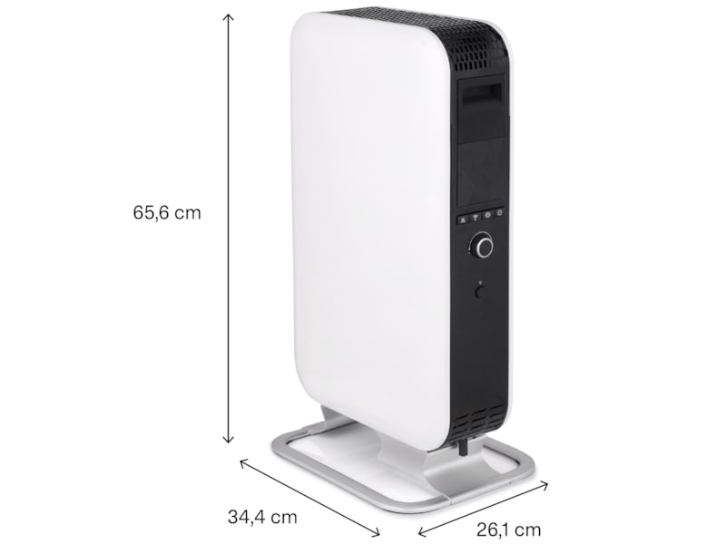 Mill Gentle Air WiFi olieovn 1500W(hvid) Radiatorer