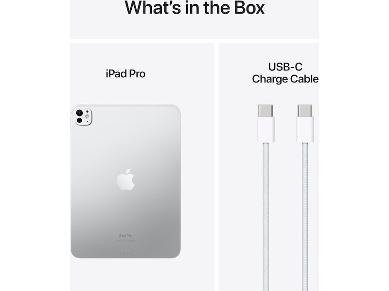 iPad Pro 11" (2024) 1TB WiFi (sølv) Tablets