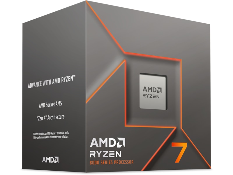 AMD Ryzen 7 8700F CPU Processorer