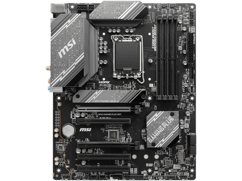 MSI B760 Gaming Plus WiFi Bundkort Intel Socket