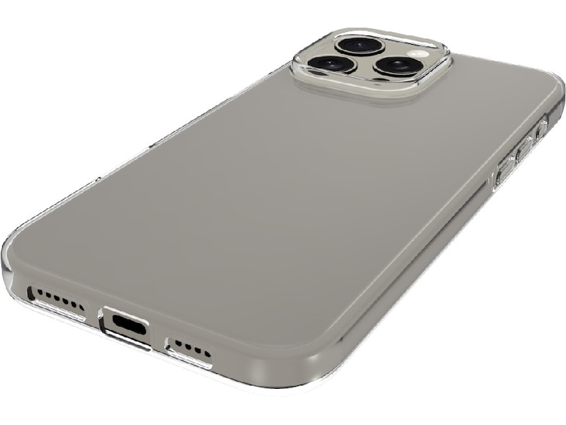 iiglo iPhone 16 Pro Max Silikone cover (gennemsigtig) Mobilcover