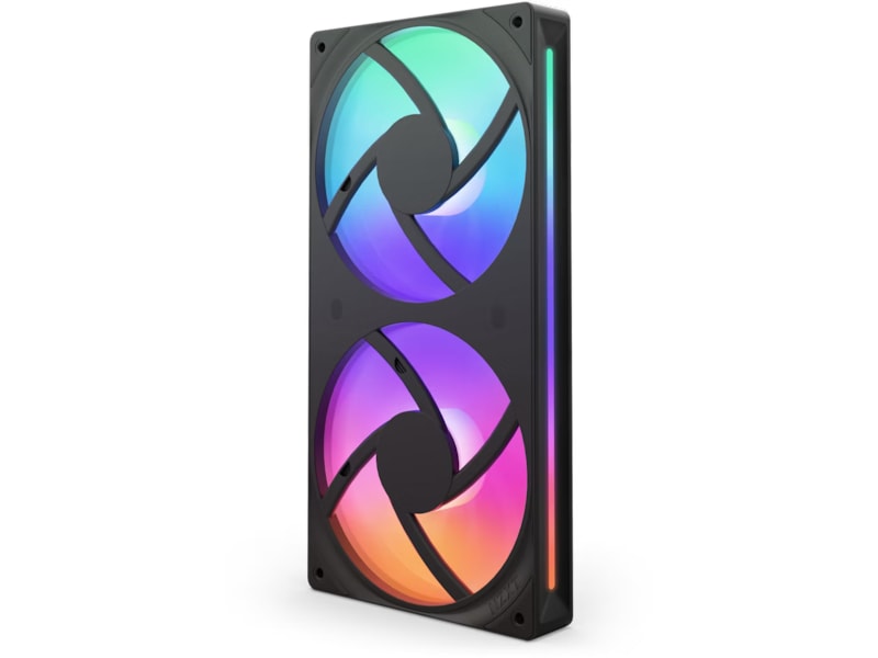 NZXT F240 RGB Core Køler (sort) Blæsere
