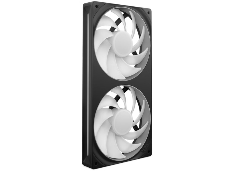 NZXT F240 RGB Core Køler (sort) Blæsere