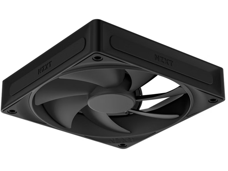 NZXT F120P Static Pressure Ventilator (sort) Blæsere