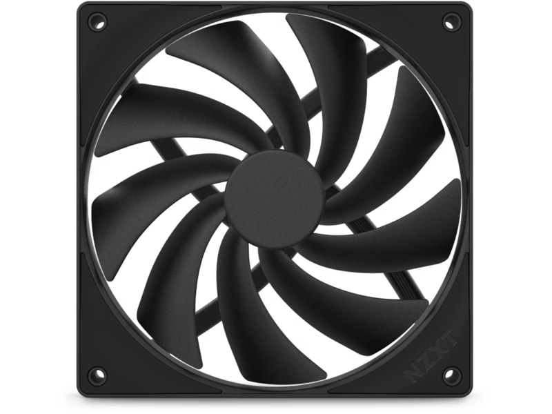NZXT F140Q Quiet Airflow Ventilator (sort) Blæsere
