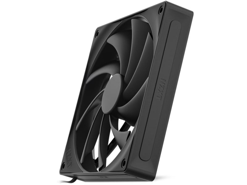 NZXT F140Q Quiet Airflow Ventilator (sort) Blæsere