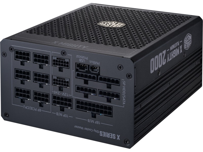 Cooler Master X Mighty Platinum 2000 PSU Strømforsyninger