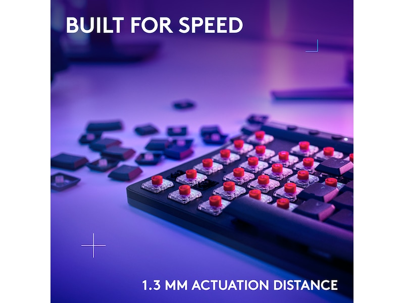 Logitech G G515 Lightspeed Gaming Keyboard (sort) Gamingkeyboard