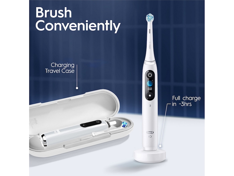 Oral-B iO 9 elektrisk tandbørste (hvid) Elektriske tandbørster