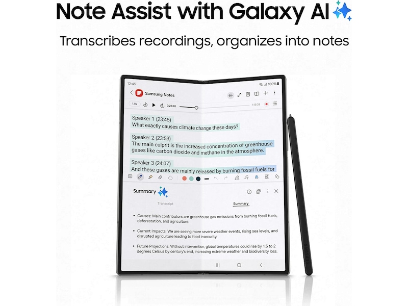 Samsung Galaxy Z Fold6 1TB (silver shadow) Mobiltelefoner