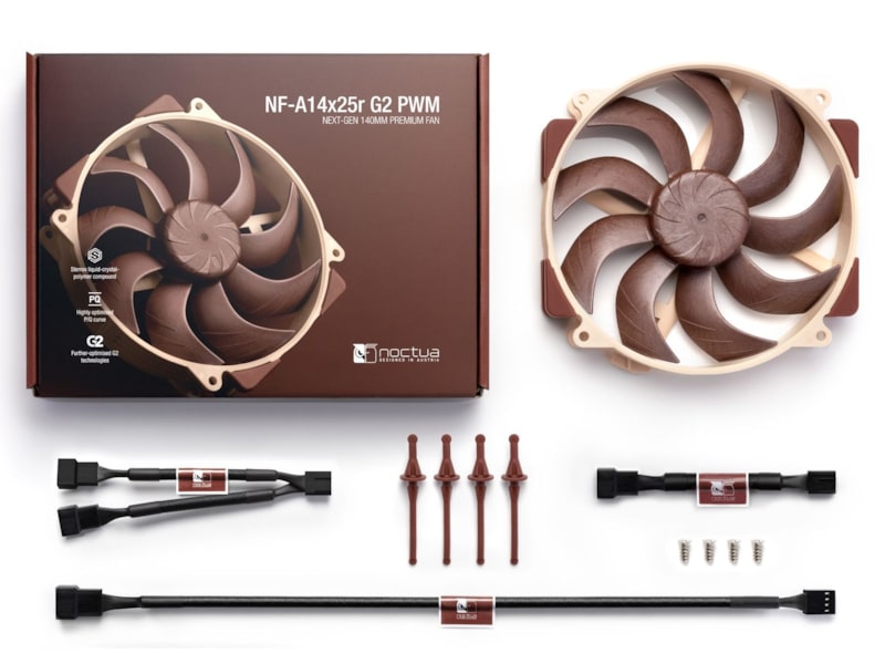 Noctua NF-A14x25r G2 PWM Ventilator Blæsere