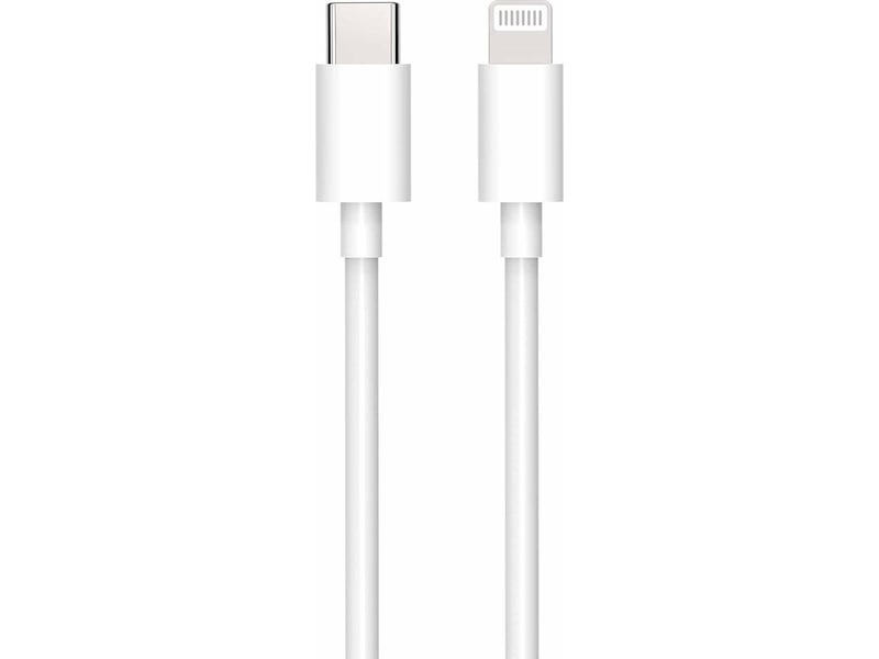 Lightning til USB-C kabel 2m (hvid) USB-kabler
