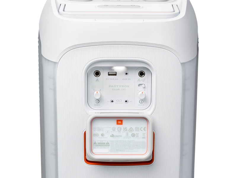 JBL PARTYBOX CLUB 120 Kraftig festhøjttaler (hvid) Trådløs / Bluetooth højttaler