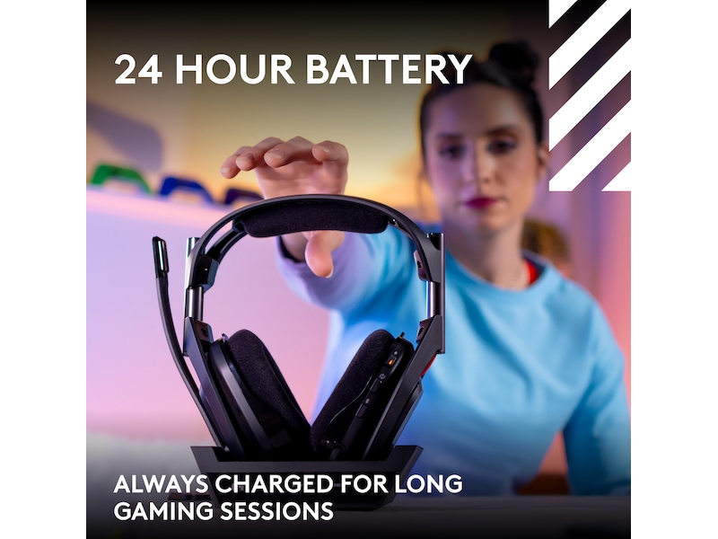 Logitech Astro A50 Lightspeed Trådløst Gamingheadset (sort) Gamingheadset