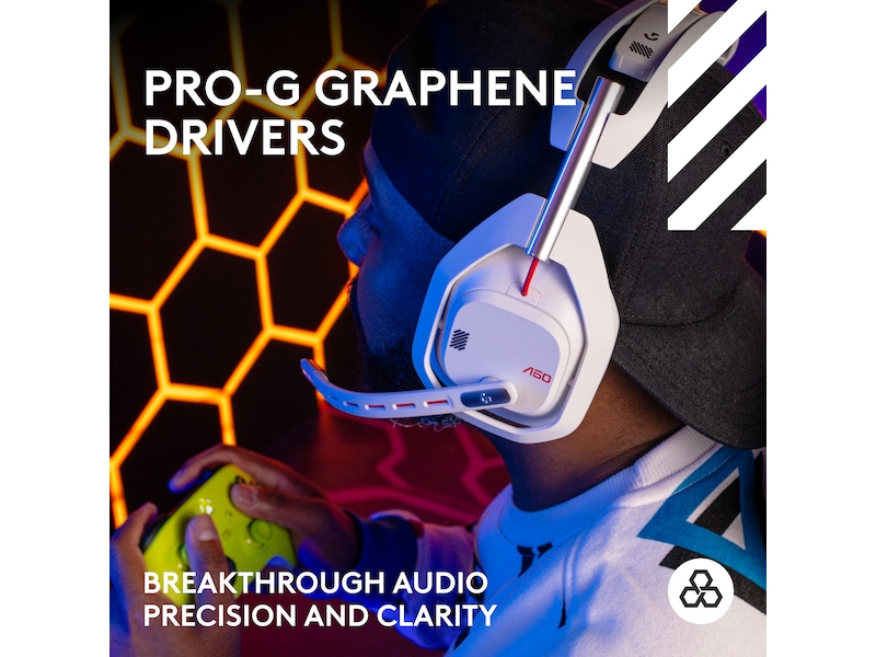 Logitech Astro A50 Lightspeed Trådløst Gamingheadset (hvid) Gamingheadset