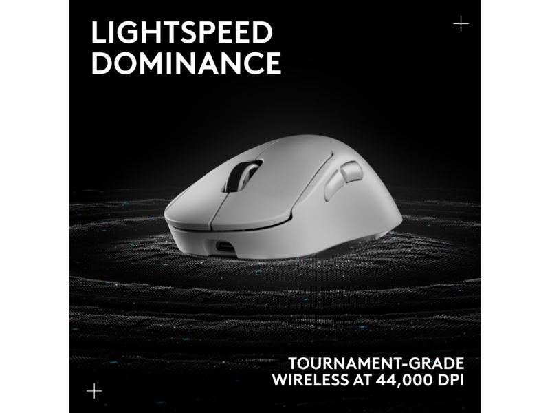 Logitech G Pro X Superlight 2 DEX trådløs gamingmus (hvid) Gamingmus