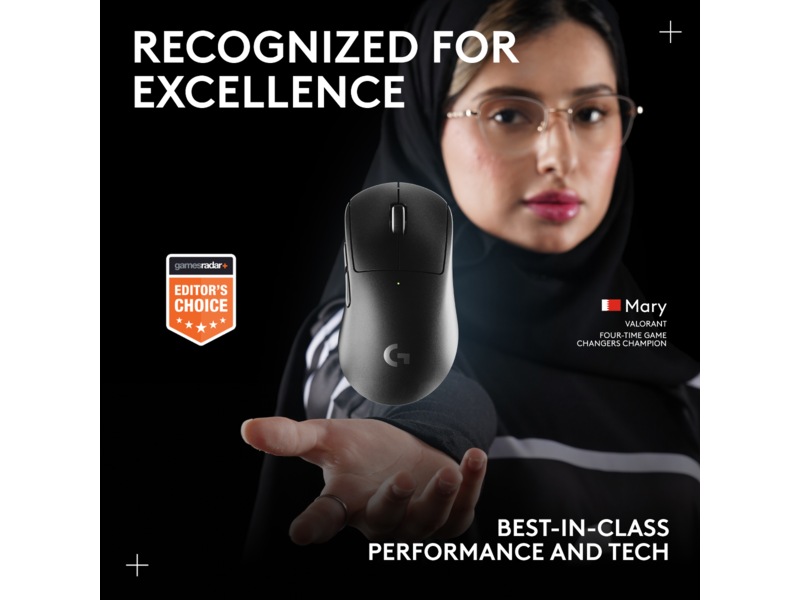 Logitech G Pro X Superlight 2 DEX trådløs gamingmus (hvid) Gamingmus