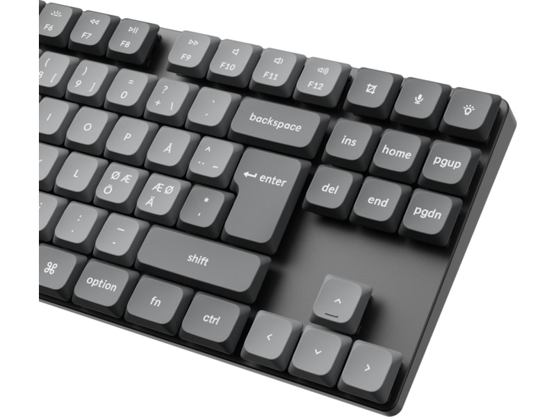 Keychron K1 MAX QMK/VIA Gateron Brown trådløst gamingtastatur Gamingkeyboard
