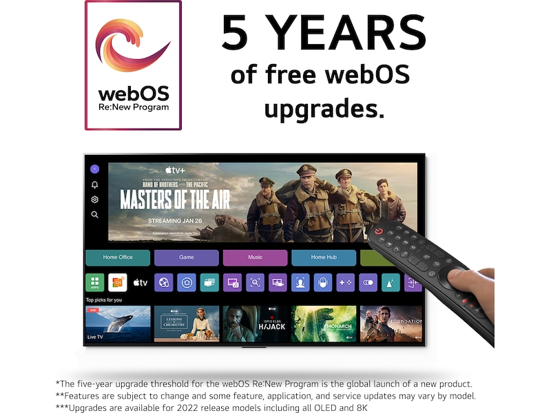 LG 55'' NANO 81 4K TV (2024) 55NANO81T6A + Soundbar 50 - 59 tommer TV