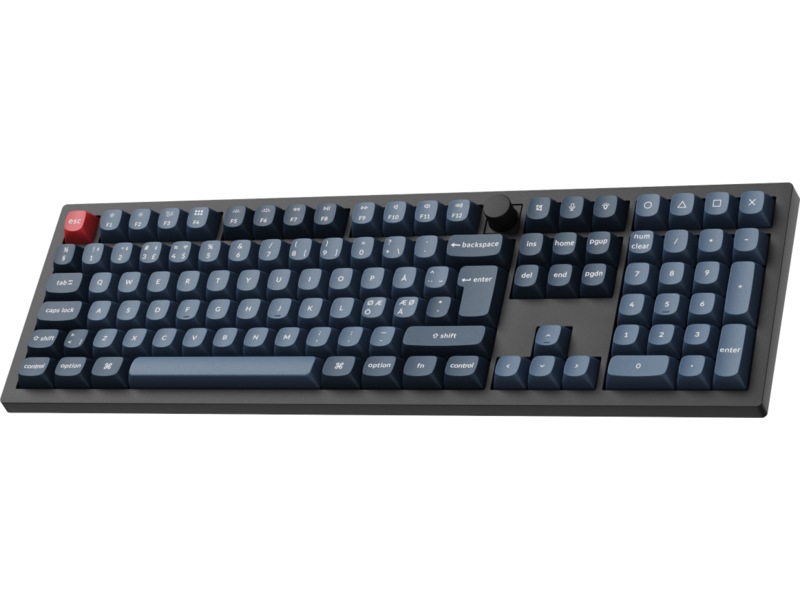 Keychron V6 MAX Gateron Jupiter Brown trådløst gamingtastatur Gamingkeyboard
