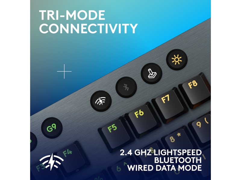 Logitech G915 X Lightspeed TKL Trådløst Gamingtastatur (sort) Gamingkeyboard