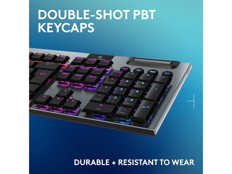 Logitech G915 X Lightspeed TKL Trådløst Gamingtastatur (sort) Gamingkeyboard