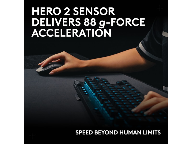 Logitech PRO 2 Lightspeed Trådløs Gamingmus (hvidt) Gamingmus