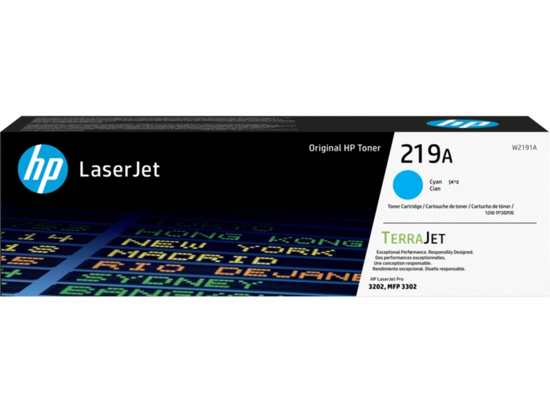 HP Toner 219A Cyan Laser Toner