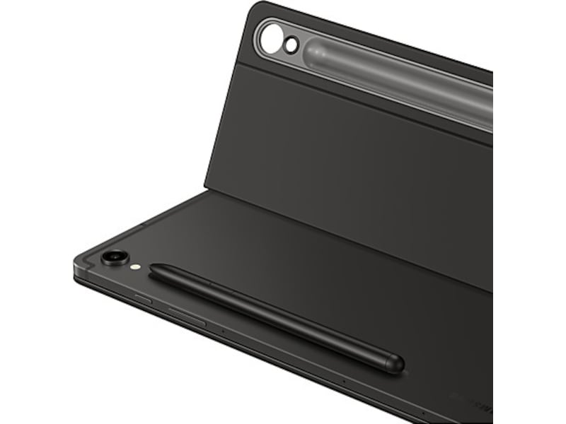 Samsung Galaxy Tab S10 Lite/FE og S9/FE Slim tastaturcover (sort) Tastatur og stylus