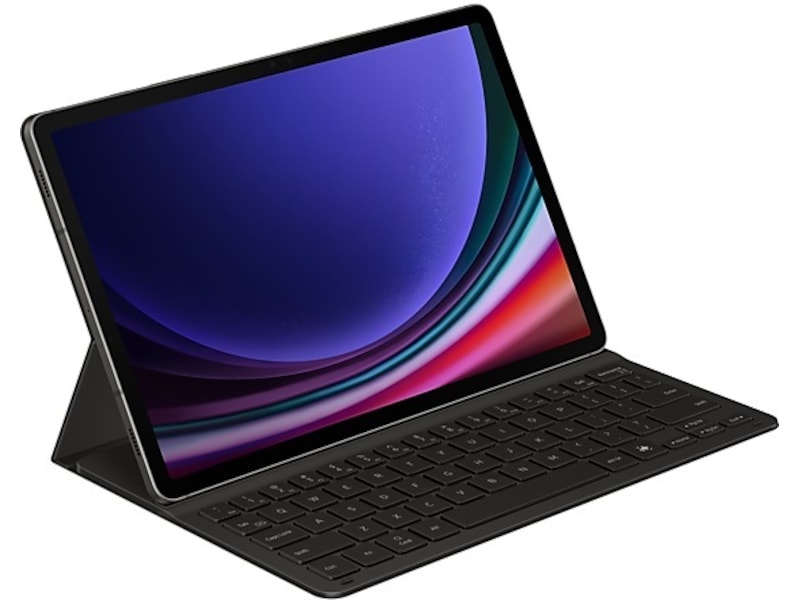 Samsung Galaxy Tab S10 Lite/FE og S9/FE Slim tastaturcover (sort) Tastatur og stylus