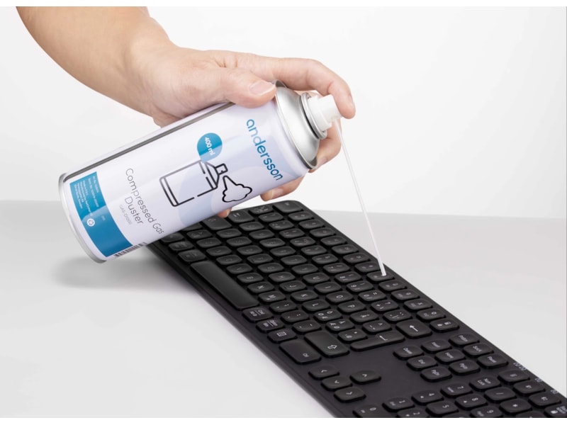 Andersson GAS-D1000 komprimeret luft på dåse Rengøring