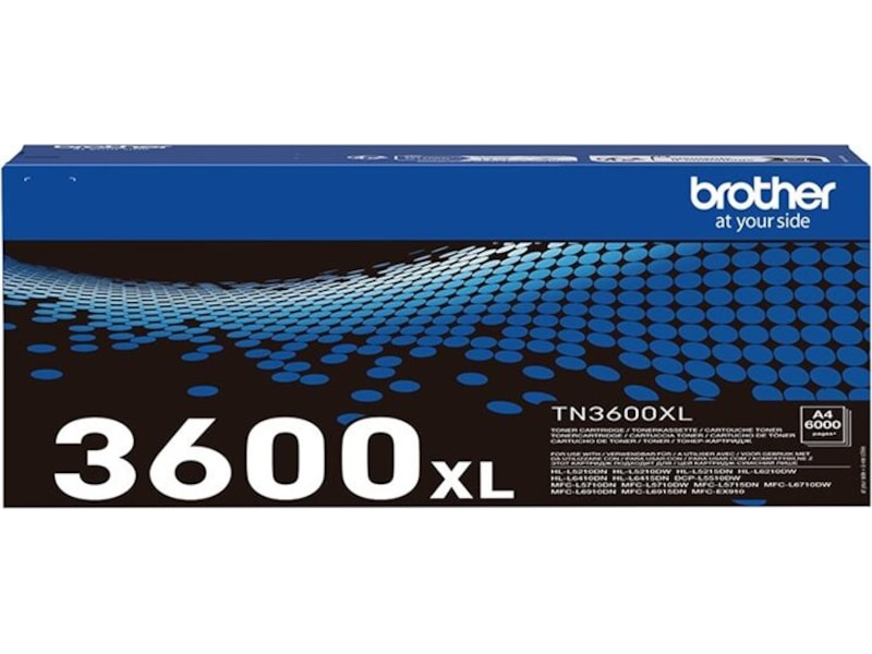 Brother toner TN3600XL Sort Laser Toner