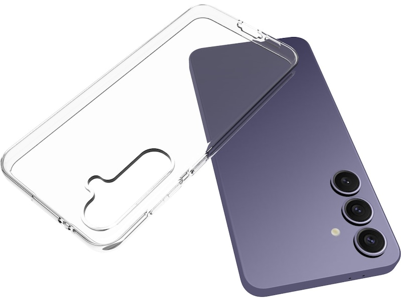 iiglo Galaxy S24 FE Silikone coverr (gennemsigtig) Mobilcover