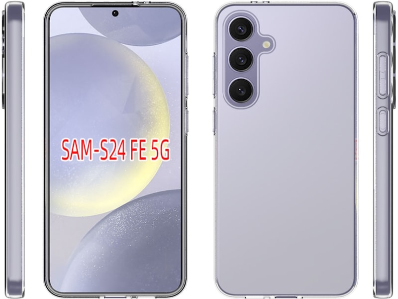 iiglo Galaxy S24 FE Silikone coverr (gennemsigtig) Mobilcover