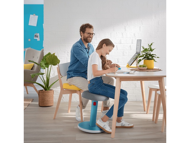 Leitz Ergo Cosy Active Sit Stand Balance Stol (grå) Kontorstole