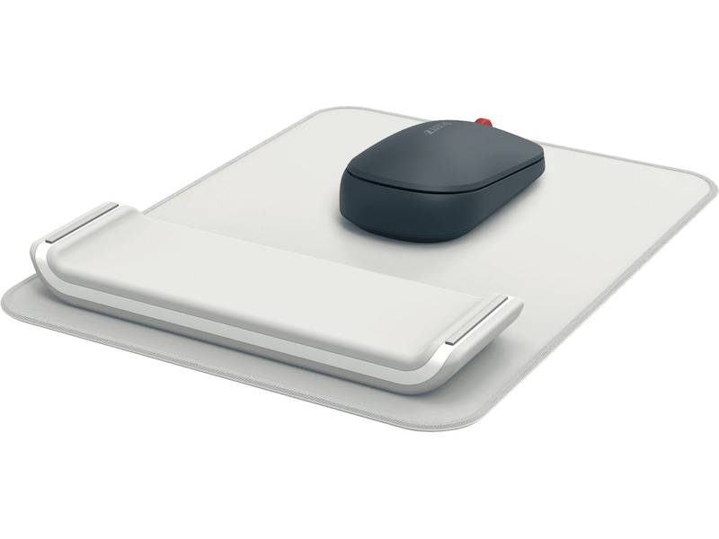 Leitz Ergo musemåtte med håndledsstøtte (lysegrå) Håndleddstøtte