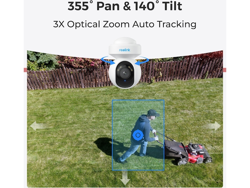 Reolink E1 Outdoor WiFi udendørs overvågningskamera Overvågningskameraer